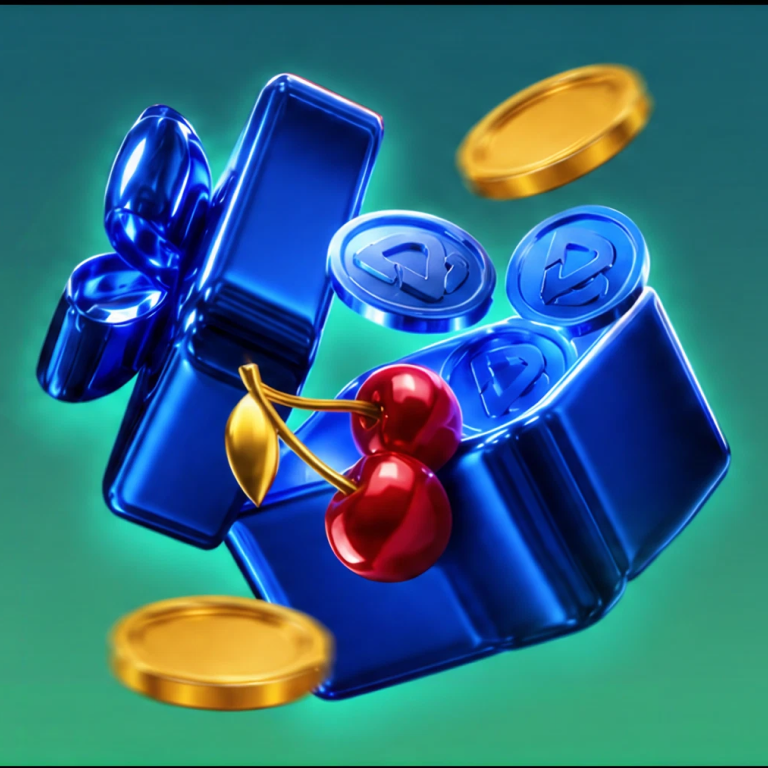 Free spins bonus icon with spinning reel